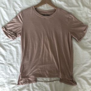 Senita Athletics Short Sleeve Top w/Mesh Back